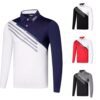 Áo Golf nam Titleist kẻ sọc, dài tay mẫu mới 2 79086864