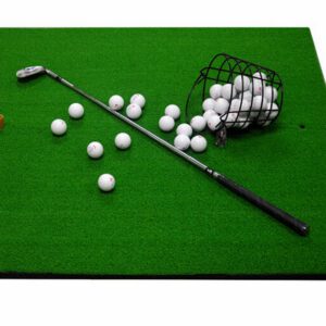 Thảm tập Golf Swing Và Lưới Tập Swing Golf LSW250 có kèm bóng, tee cao su 10 1 23
