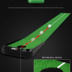 THẢM TẬP PUTTING GOLF ĐIỀU CHỈNH ĐỘ DỐC CÓ RÃNH HỒI BÓNG 20 6 2446a349 cd42 47cd bfbd fd715199841c