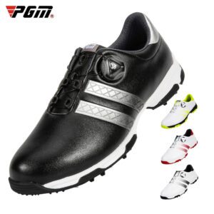 Giày golf nam PGM XZ160 núm vặn cao cấp Microfiber 3 PGM Golf Shoes Men s Waterproof Breathable Golf Shoes Male Rotating Shoelaces Sports Sneakers Non slip 1.jpg Q90 1.jpg 1 1 1