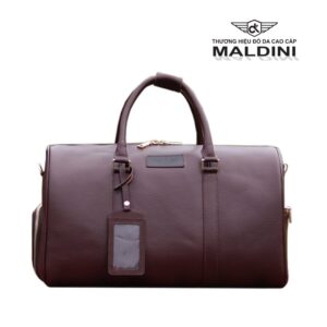 Túi Golf đồ da đựng quần áo thương hiệu Maldini 5 DL Nau 1