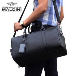 Túi Golf đồ da đựng quần áo thương hiệu Maldini 4 DL den3 600x600 1
