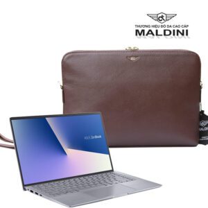 Túi da Golf đựng Surface 14 inch thương hiệu Maldini 8 SF nau mat chinh