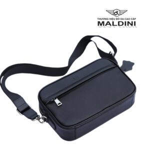 Túi đeo chéo da bò Golf thật thương hiệu Maldini 16 dc15