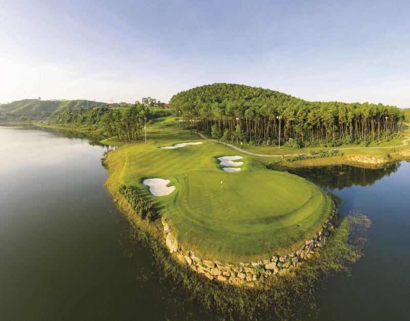 Sân golf Tràng An - Thiên đường nghỉ dưỡng số 1 5 sân golf tràng an