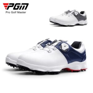 PGM Men Golf Shoes with Removable Spikes Skid proof Men s Waterproof Sneakers Knob Strap Sports.jpg Q90.jpg 3 1