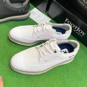 Giày golf nam FJ Tradition đế đinh dây buộc 6 fj2