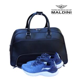 Túi da đựng quần áo Golf thương hiệu Maldini phiên bản mới Màu Đen 6 CLD4