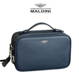 Túi đựng bóng Golf 02 ngăn da bò thật epsom khóa số 5 Golf epson navi 600x600 1 1