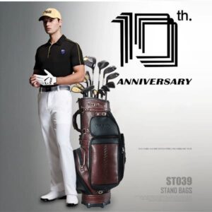 TÚI GẬY GOLF FULLSET DA BÒ THẬT CAO CẤP – PGM GOLF STANDARD BAG – QB039 4 a1 1