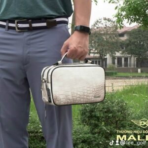Túi đựng bóng Golf 02 ngăn Da Cá Sấu bạch tạng cao cấp khóa vân tay 5 z4243710024894 343f8802d37cfb44f0b2683e72b225cd