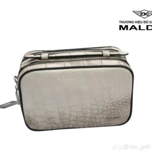 Túi đựng bóng Golf 02 ngăn Da Cá Sấu bạch tạng cao cấp khóa vân tay 10 z4243710036589 55e0ecb8e3bb9cc1d08804345f886930